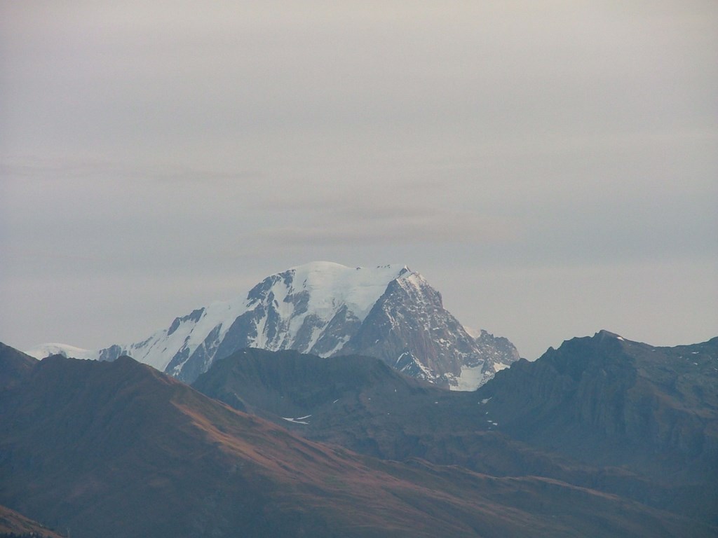 le mont blanc au printemps