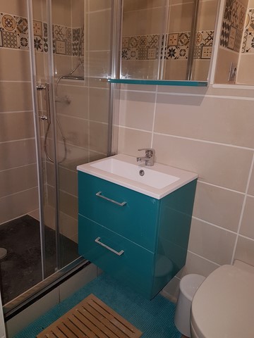 salle de bains chamois